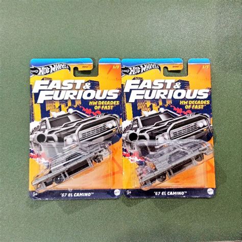 Hot Wheels HW Decades Of Fast El Camino Fast Furious Shopee Philippines