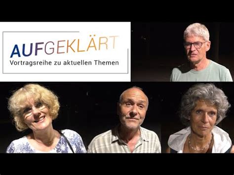 AUFGEKLÄRT mit Peter Cleiß Elke Latzel Dr Beate Sibylle Pfeil