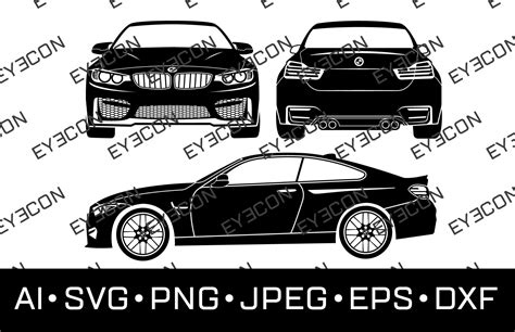 Bmw M Series Vector Cricut Silhouette File Ai Svg Pdf Eps Dxf Jpeg Png Etsy