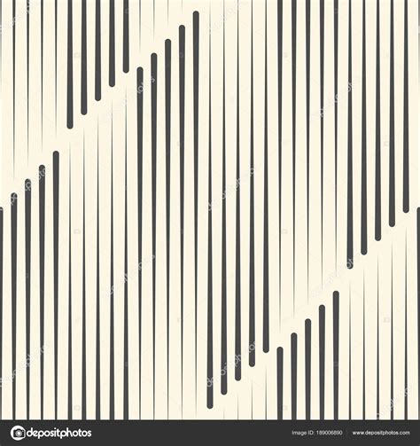 Seamless Vertical Line Pattern Vector Monochrome Background Ge Stock