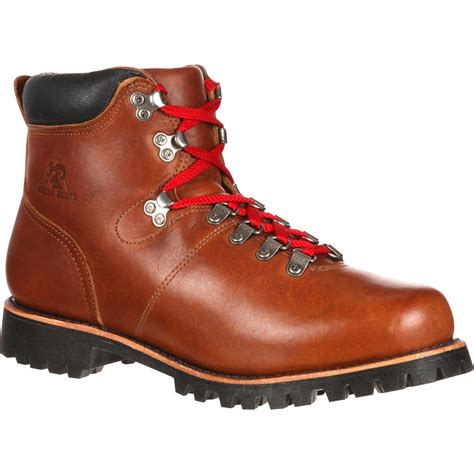 Rocky Boots Traditional Heritage Throwback Red Laces Hiker