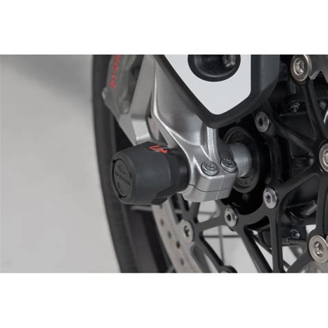 Sw Motech Slider Set For Front Axle Black Triumph