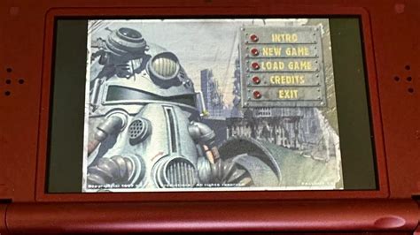 Heres The Original Fallout On A Nintendo 3ds