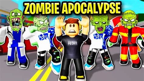 Zombie Apocalypse In Roblox Brookhaven YouTube