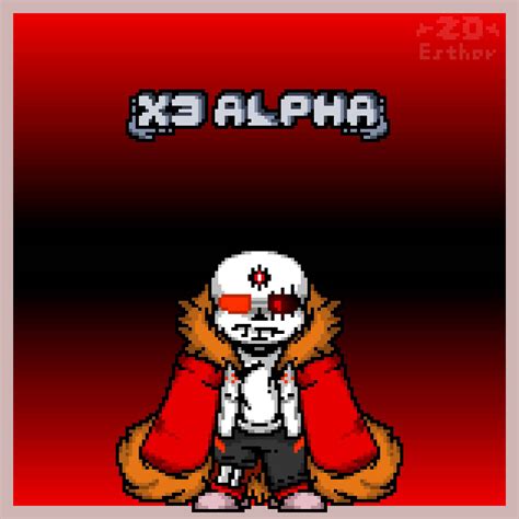 X3 Alpha Omnipotent Sans By Esther552 On Deviantart