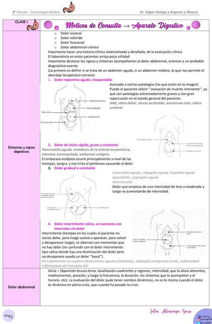 Semiología de Abdomen Sofia Giosa uDocz