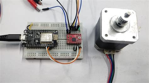 Control Stepper Motor With ESP8266 A4988 Driver