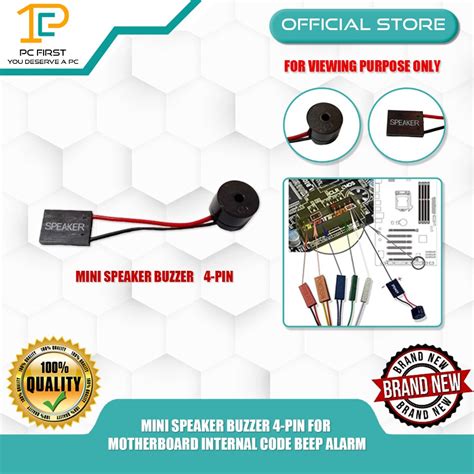 pc  mini speaker buzzer  pin  motherboard internal code beep