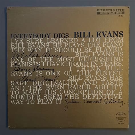 Bill Evans Everybody Digs Bill Evans Lp Album Catawiki