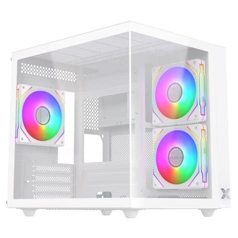 VỎ CASE XIGMATEK AQUA M LITE 3GF MATX MID TOWER MÀU TRẮNG