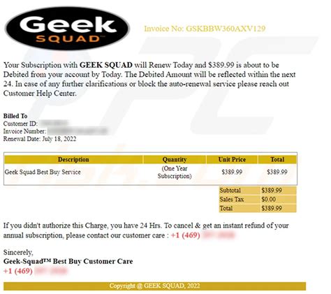 Geek Squad Number Customer Service