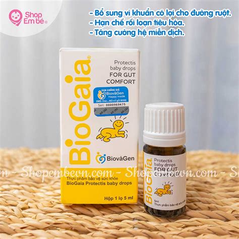 Men Vi Sinh BioGaia Protectis 0m 5ml Shopee Việt Nam