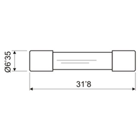 Pack De Uds Fusibles De Cristal De X Mm De A Electro Dh