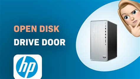 How To Open The Disk Drive Door On HP Pavilion TP01 Desktop YouTube