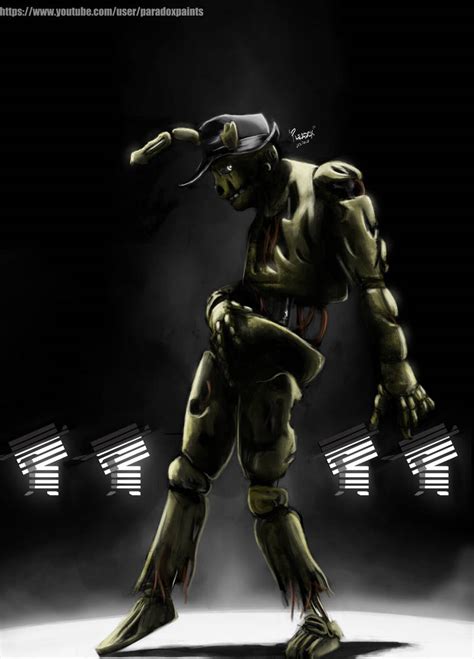 Springtrap Dancing To Michael Jackson By Bladerazors On Deviantart