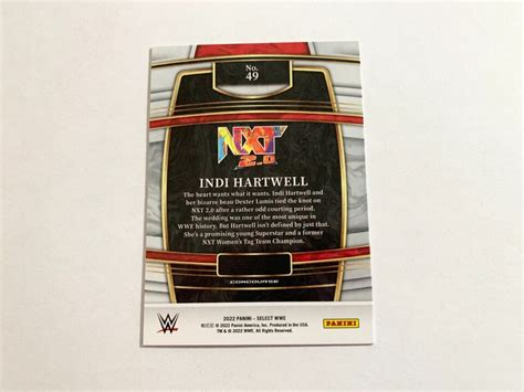 Indi Hartwell Panini Select Wwe Concourse Base Wrestling Card