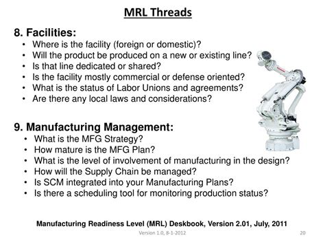 Ppt Manufacturing Readiness Assessments Powerpoint Presentation Free