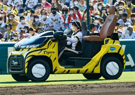 大阪 虎之介 𝑻𝒐𝒓𝒂𝒏𝒐𝒔𝒖𝒌𝒆 𝑶𝒔𝒂𝒌𝒂 On Twitter 2022年5月3日 阪神タイガース 甲子園球場 タイガースガールズ リリーフカー Mai まいまい 阪神タイガース