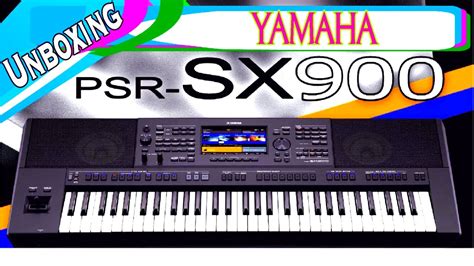 Yamaha Psr Sx Key High Level Arranger Keyboard Unboxing Youtube