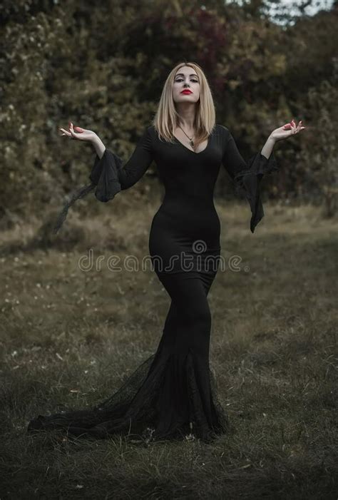 Halloween Party Ides Woman Outfit Stock Image Image Of Costume
