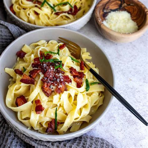 Tagliatelle Carbonara Recipe