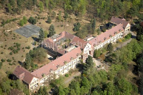 Beelitz Aus Der Vogelperspektive Ruine Chirurgie Pavillon Beelitz