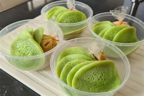 Resep Dan Cara Membuat Serabi Pandan Kuah Kinca Salah Satu Jajanan