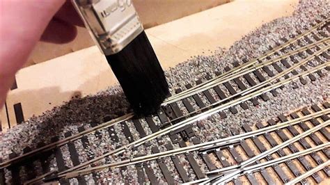 How To Ballast Model Railway Track An Easy To Follow Guide