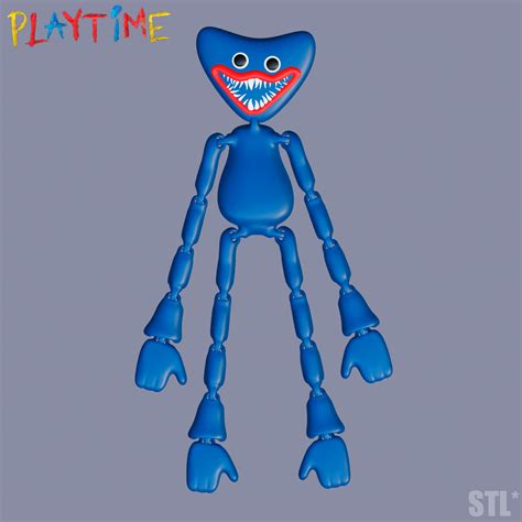 Archivo Stl Flexy Huggy Wuggy Poppy Playtime・idea De Impresión 3d Para Descargar・cults