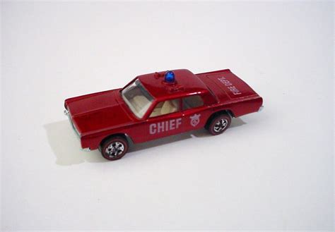 Hot Wheels Redline Fire Chief Cruiser Hotwheels Red Line 1970 Contemporary Manufacture