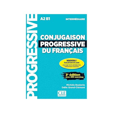 Conjugaison progressive du français niveau intermédiaire CD nouvelle