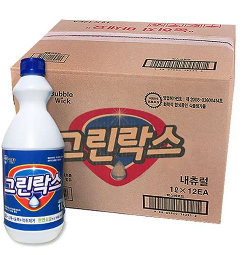 그린락스 1l X 12개ㅣ 변기세정제 뚜러펑 크리너 티몬