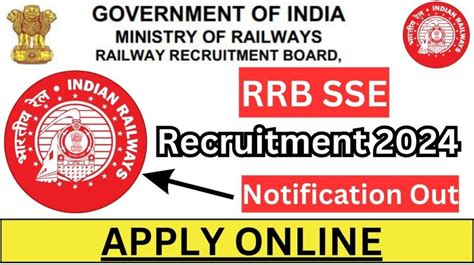 Rrb Sse Recruitment 2024 Apply Online For Senior Section Engineer 4500