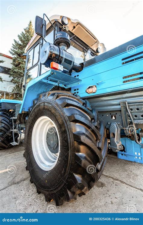 New Modern Agricultural Wheeled Tractor Khtz 150k Editorial Photo