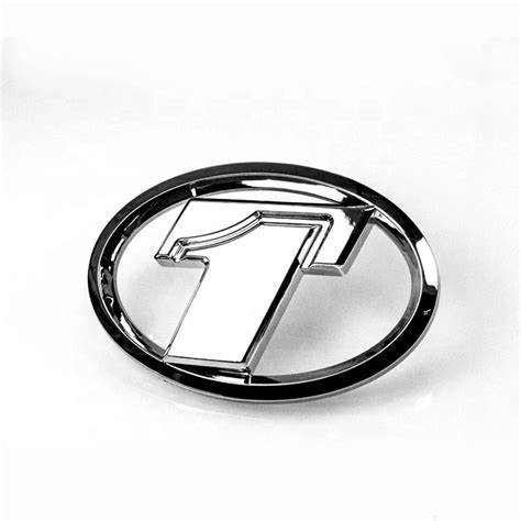 Custom 3d Abs Plastic Metal Chrome Letters Car Badge Emblem Motorcycle