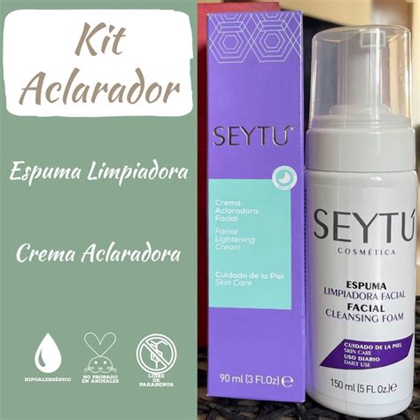 Kit Aclarador Seytú Bellezas naturales Imagenes de cosmeticos