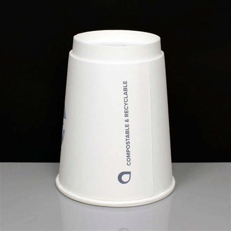 Oz Aqueous Double Wall Compostable Coffee Cups