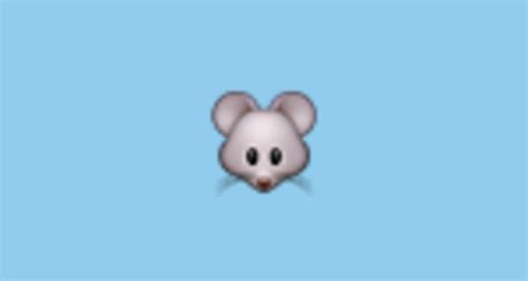 🐭 Mouse Face Emoji On Apple Iphone Os 22