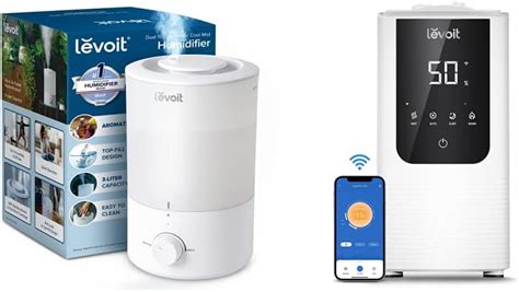 Amazon Levoit Humidifiers For Bedroom Large Room L Cool Mist Top