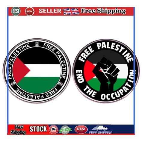 Palestine Palestinian Flag Pin Badge Lapel Free Palestine National