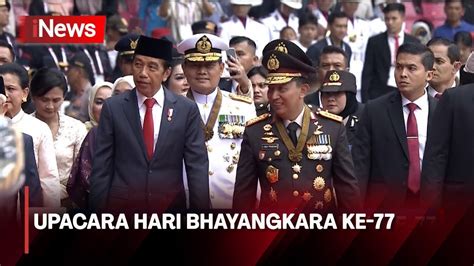 Upacara Hut Ke Bhayangkara Polri Presisi Untuk Negeri Menuju Pemilu