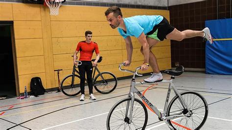 Selbstversuch Kunstradfahren Mit Weltmeister Lukas Kohl Aus Ebermannstadt