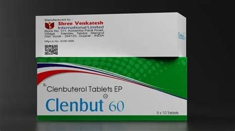 Clenbuterol Hcl 60Mcg Clenbut 60 At Rs 336 Box In Surat ID 24695445773