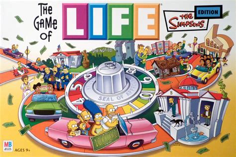 The Game Of Life The Simpsons Edition Board Game Boardgamegeek