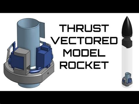 How our THRUST VECTORED Model Rocket will work - YouTube