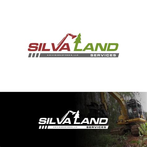 Excavator Mulching Logo Logo Design Wettbewerb
