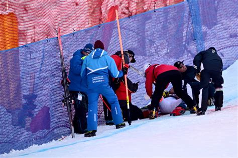 Nächster schwerer Sturz Kilde kracht in Wengen ins Auffangnetz Exxpress