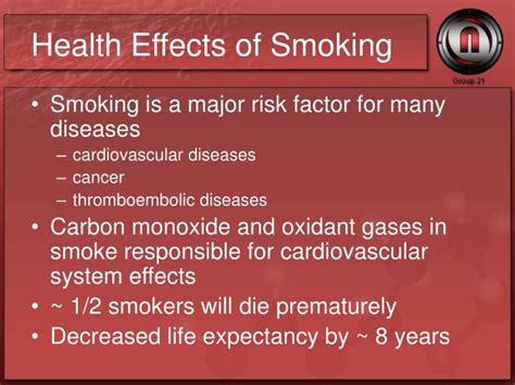 Ppt Health Effects Of Smoking Powerpoint Presentation Id 3198575