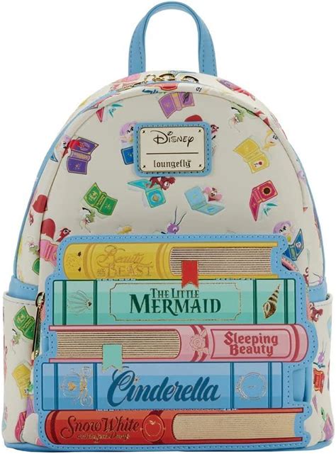 Loungefly Disney Princess Books Classics Womens Double Strap Shoulder