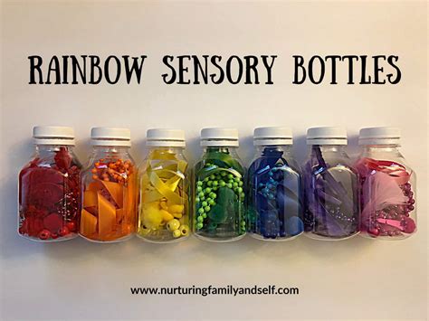 DIY Baby and Toddler Sensory Bottles - Nurturing Family & Self